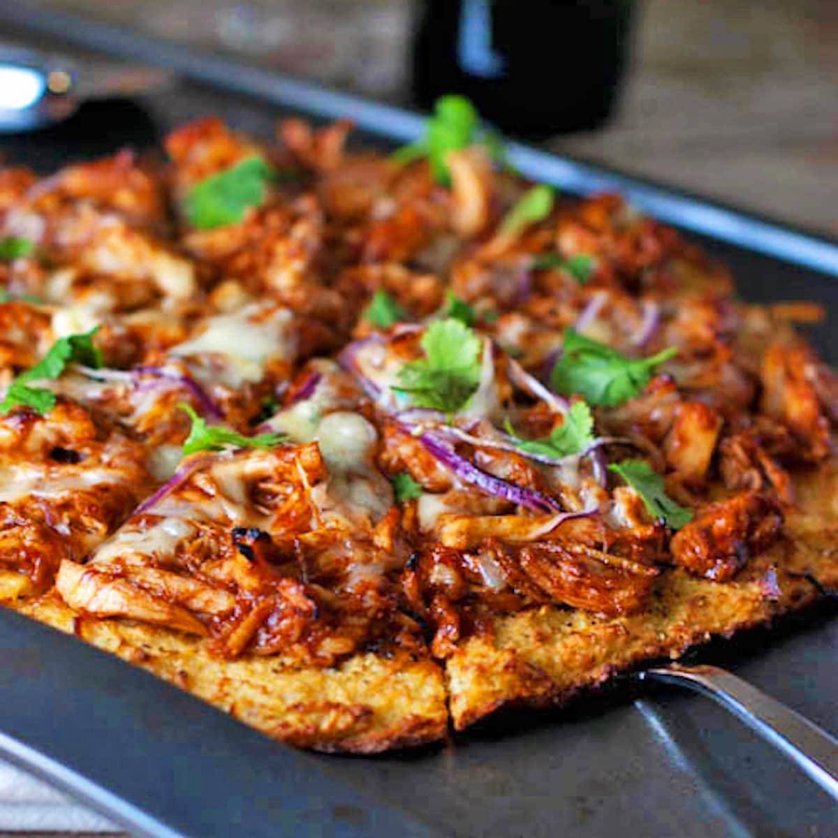 Low-Calorie JuicyBite Chicken Pizza